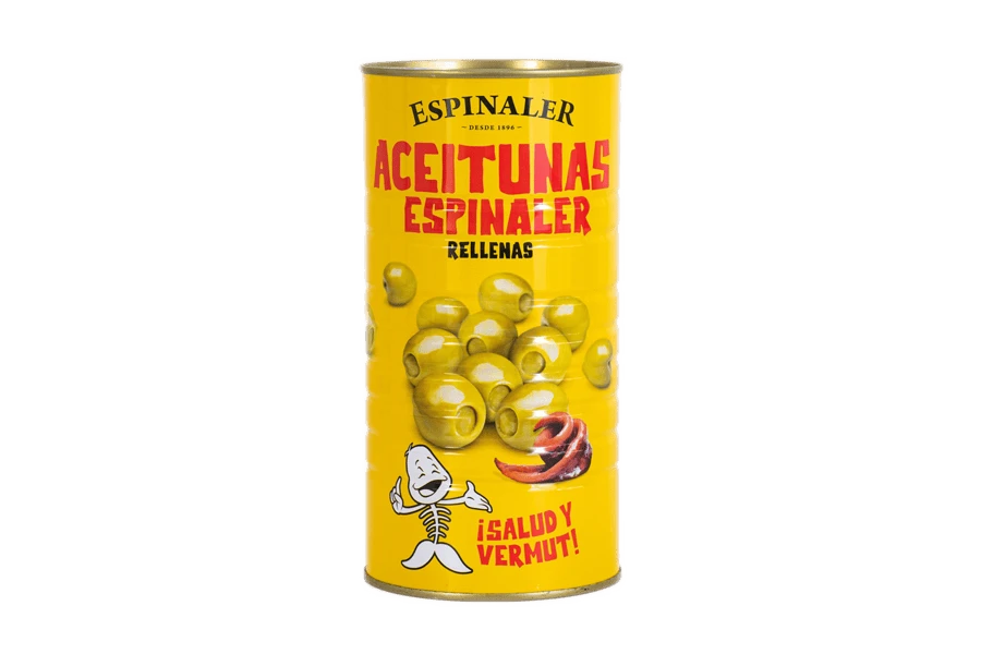 Ελιά Γεμιστή με Αντζούγια ESPINALER 1420gr