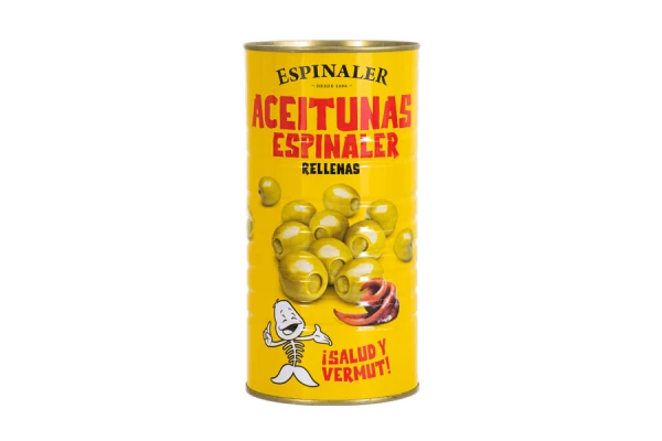 Ελιά Γεμιστή με Αντζούγια ESPINALER 1420gr