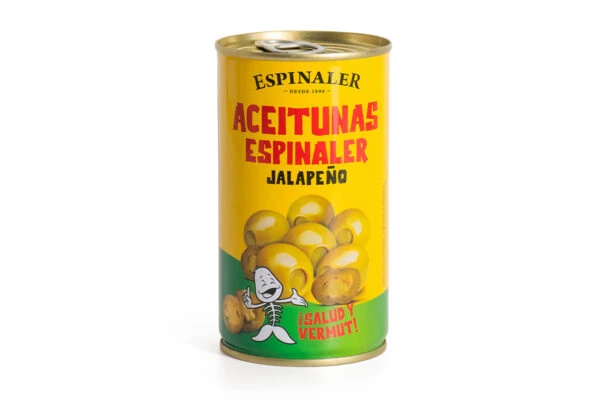 Ελιά Γεμιστή με Πιπεριά Jalapeno ESPINALER 350gr