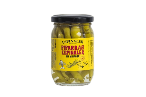 Πιπεράκι Πράσινο Τσίλι (Piparras) σε Ξύδι ESPINALER 1800gr