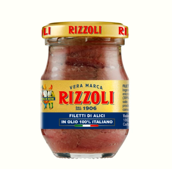 Αντζούγιες Φιλέτο RIZZOLI EMANUELLI 720gr