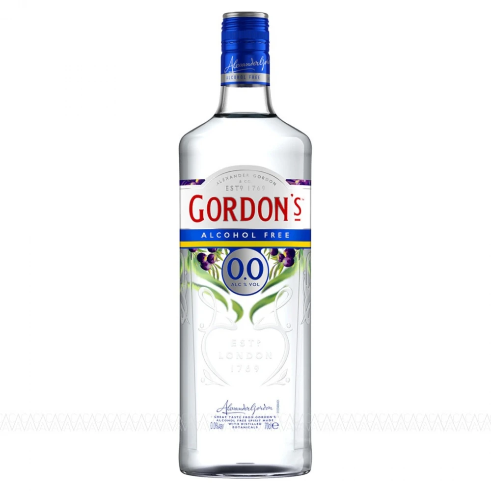Τζιν London Dry Gin 0,0% Alcohol Free GORDON'S 700ml