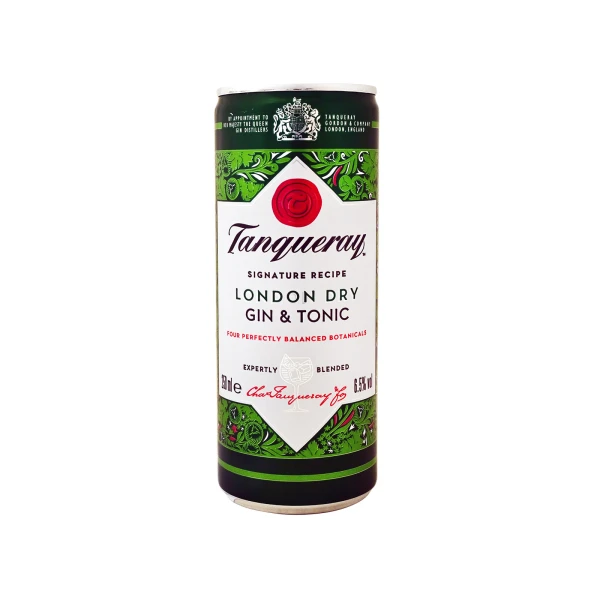Έτοιμο Ποτό Gin & Tonic TANQUERAY 250ml