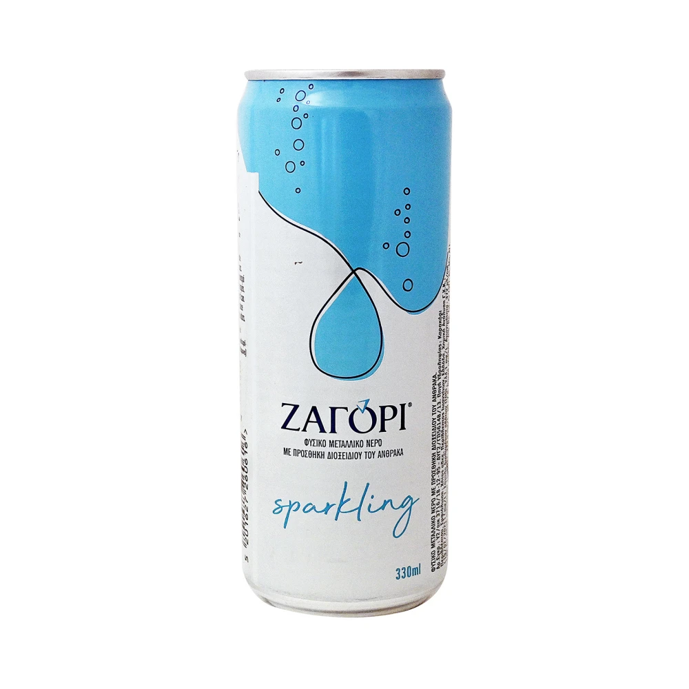 Ανθρακούχο Φυσικό Μεταλλικό Νερό ΖΑΓΟΡΙ 330ml