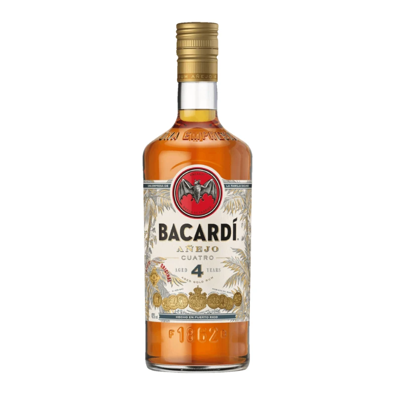 Ρούμι Anejo Cuatro 4Υ.Ο. BACARDI 700ml