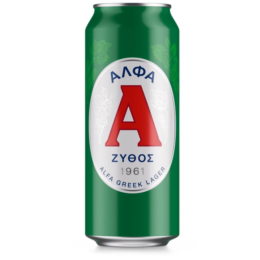 Μπύρα Κουτί ΑΛΦΑ 500ml