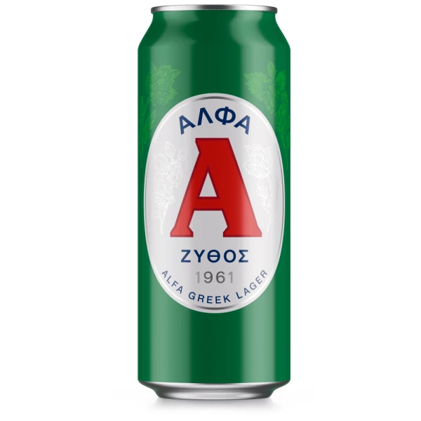 Μπύρα Κουτί ΑΛΦΑ 500ml