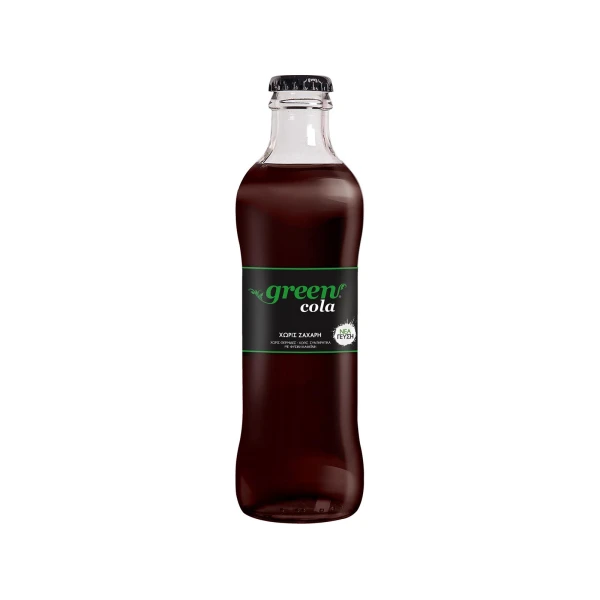 Ανθρακούχο Αναψυκτικό Cola GREEN COLA 250ml
