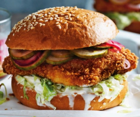 Burger Μπακαλιάρου Παναρισμένο 65gr ΚΤΨ DASKAL 1kg