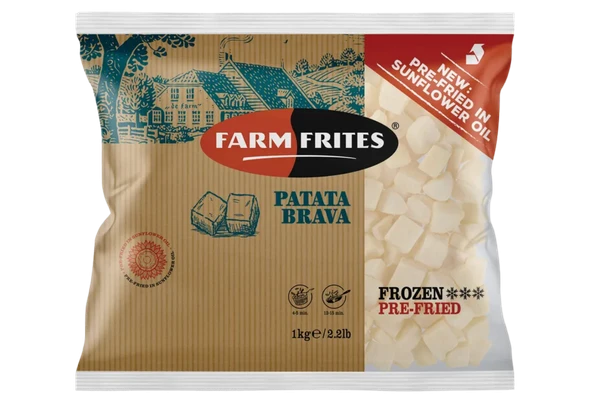 Πατάτα Brava Κατεψυγμένη FARM FRITES 1kg