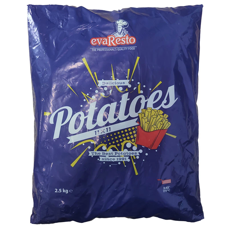 Πατάτα 11x11 Κατεψυγμένη EVARESTO 2,5kg (4x2,5kg)