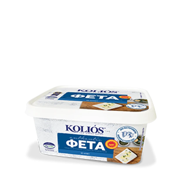 Τυρί Φέτα ΠΟΠ Μερίδες 100gr ΚΟΛΙΟΣ 4kg