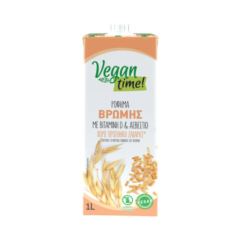 Ρόφημα Βρώμης VEGAN TIME 1lt