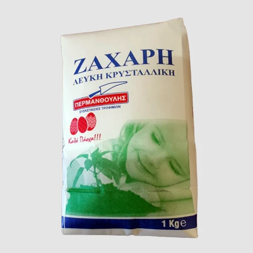 Ζάχαρη Κρυσταλλική Κιβώτιο ΠΕΡΜΑΝΘΟΥΛΗΣ 1kg (10x1kg)