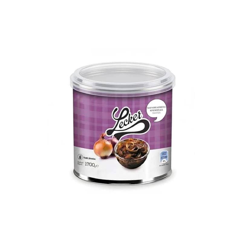 Καραμελωμένα Κρεμμύδια LECKER 1,7kg