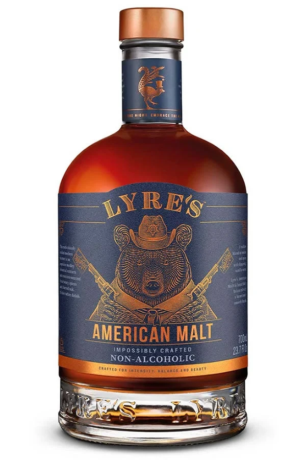 Burbon Χωρίς Αλκοόλ American Malt Non-Alcoholic Spirit LYRE'S 700 ml