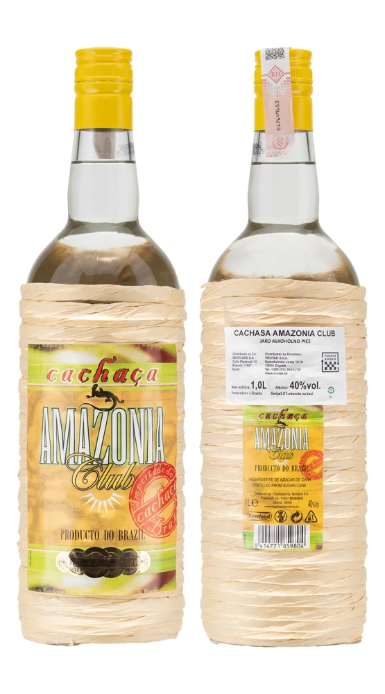 Λευκή Cachaça AMAZONIA CLUB 1lt